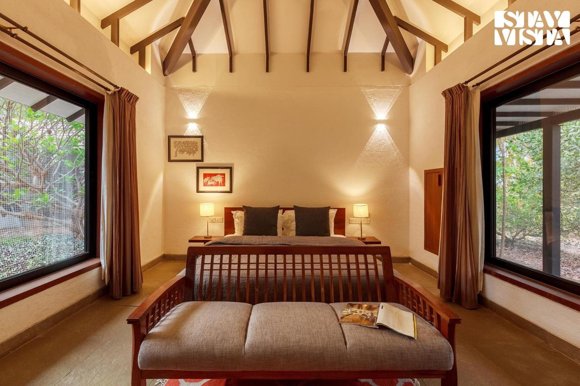 Wander Beyond By Stayvista - Featuring A Bali-Themed Abode And A Refreshing Swimming Pool Alībāg Buitenkant foto