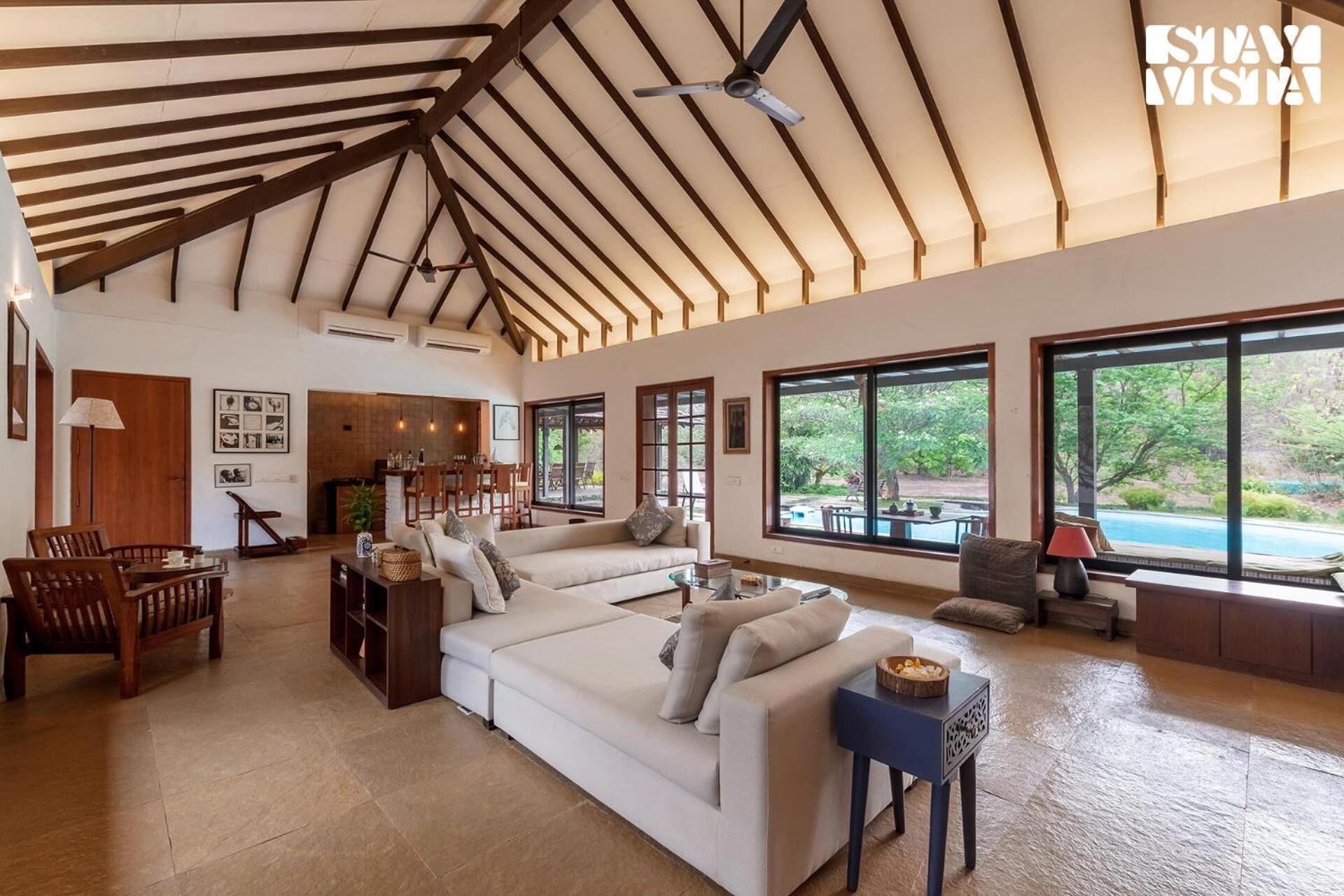 Wander Beyond By Stayvista - Featuring A Bali-Themed Abode And A Refreshing Swimming Pool Alībāg Buitenkant foto